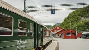 Guided tour: Viking Village Nærøyfjorden Cruise Flåm Railway