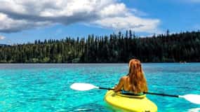 Banff/Calgary/Canmore: Crowfoot Glacier and 5 Lakes Tour