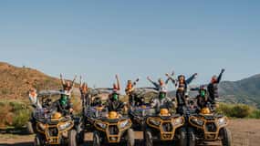 Málaga: Off-Road tocht van 2 uur per 2-persoons quad in Mijas