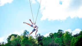 Murillo de Gállego Huesca: Bungee jumping over the river