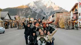 From Banff: Moraine Lake and Lake Louise Half Day Tour.