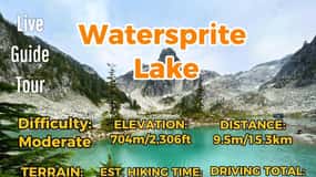 Watersprite Lake/ Hiking Day Trip