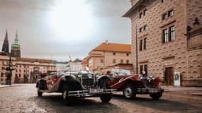 Prag: Privat tur i veteranbil genom Gamla stan