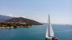 Volos: Pagasetic Gulf Full-Day Sailboat Experience