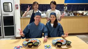 Narita Oferece uma experiência de cozinha japonesa de 3 horas.