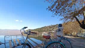 Kastoria: Cykeloplevelse rundt om søen