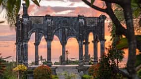 Bali: Resa till Tirta Gangga, Taman Ujung och vattenfallet Cepung