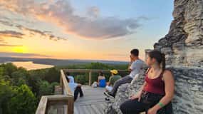 From Flores: Yaxha at Sunset Guided Tour