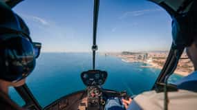 Barcelona: båttur och panoramisk helikopterflygning