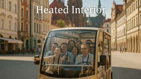 Вроцлавски джуджета и разглеждане на забележителности с електрически микробус