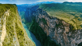 Canyon du Sumidero et Chiapa de Corzo depuis Tuxtla