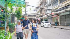 Bangkok: Udforsk Bang Raks baggader og lokale spisesteder