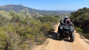 Quad bike excursion: Half day on the Golgo Plateau