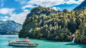 Interlaken: Pase de un día en barco por el lago de Thun y el lago de Brienz