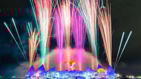 Singapore: Sentosa Night Tour Cable Car and Fireworks