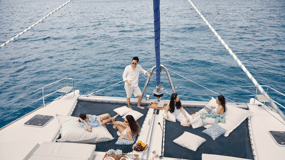 Pattaya: Islands Private Catamaran Khram or Monkey island