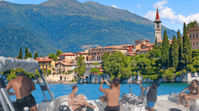 Lake Como: Shared or Private 3 Hours Boat Tour with Aperitif
