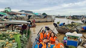 Vanuit Ho Chi Minh: Mekong Delta Tocht 2D1N Land Cai Be