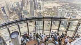 Dubai: Burj Khalifa Sky Level billet, niveau 124, 125 og 148