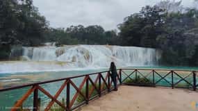 San Cristobal : Agua Azul, Misol Ha et Palenque