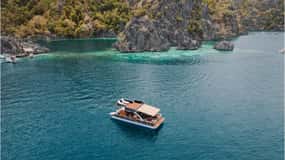 Coron Island Hopping: Private Double Deck Party Boat Slide