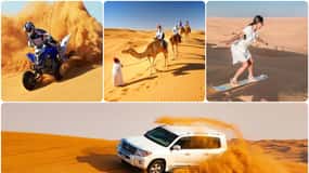 Doha: Quad/Buggy, Wüstentour, Kamelritt, SandBoarding