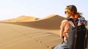 Douz: Camel Ride in the Sahara Desert with Hotel Transfers