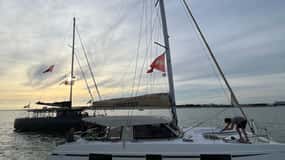 La Flotte en Ré - 2 horas de cruzeiro de catamarã à noite