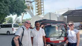 Visite de la ville de Colombo en Tuk Tuk
