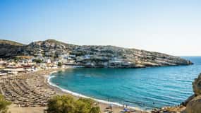 Day trip to Matala Hippie Beach & Gortyn Archaeological Site