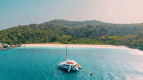 Pattaya: 3 Islands Hopping on Sailing Party Yacht and Buffet
