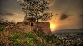 Jaipur: Tour privato di mezza giornata con vista sul tramonto