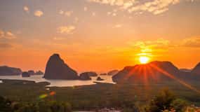 Phuket: Samet Nangshe og Cheow Lan Lake Adventure Day Tour