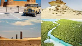 Tour di un giorno a nord e a ovest del Qatar con servizio di prelievo da Doha