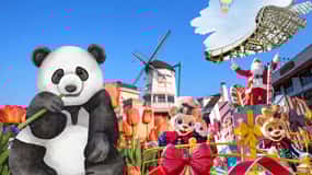 Séoul : billet d'entrée au parc à thème Everland avec transfert
