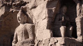 Datong: Transfer or Tour to Yungang Grottoes&Hanging Temple