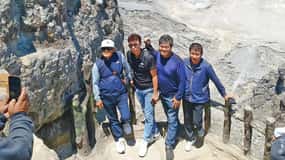 From Jakarta : Volcano, Tea & Rice Fields, Hot Spring
