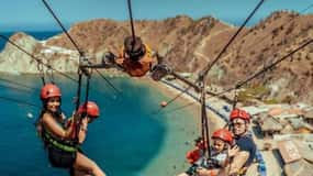 SANTA MARTA: PASSEIO PELA PRAIA BRANCA + ALMOÇO + CANOPY (2 PERNAS)