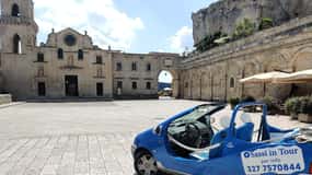 Sassi in Tour with Twingo cabriolet