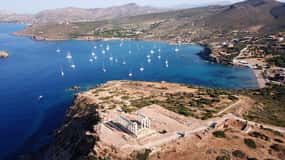 Ateny: Świątynia Posejdona i przylądek Sounion - wycieczka w południe