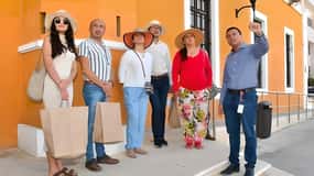 Visite à pied dans la ville de Campeche