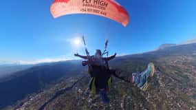 Vuelo Parapente Tenerife Teide (2200 meter)