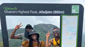 Ghana: 2-Day Monkey Sanctuary, Waterfall and Hiking Tour