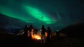 Narvik: rondleiding met gids om het noorderlicht te zien, inclusief fotografietips