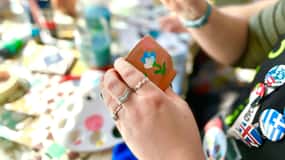Creative Painting on Fes Pottery