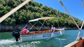 Ksamil: tour gastronomico in barca a vela con le cozze in Albania