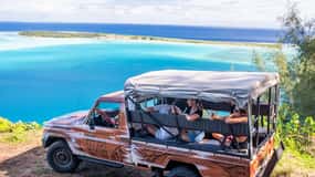 Bora Bora 4X4 Half Day Island Jeep Safari TOUR