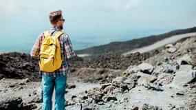 Catania: Etna Nature Tour with Hiking, Cave Visit, & Tasting