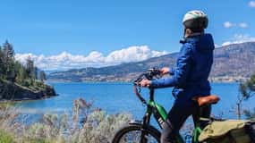 Kelowna: Aluguel de E-Bike com guia de navegação no aplicativo