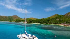 Tour of Cousin, Curieuse and St Pierre island on Catamaran